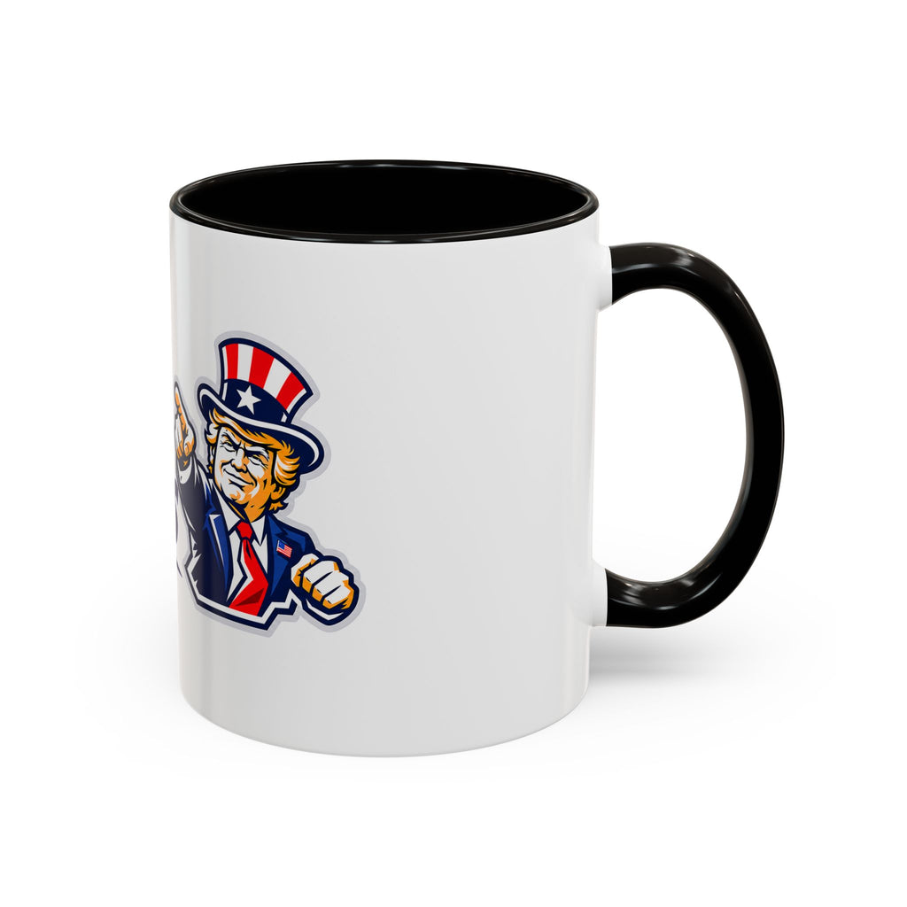 Donald Trump "No Bad Hombres" Uncle Sam Ceramic Coffee Mug