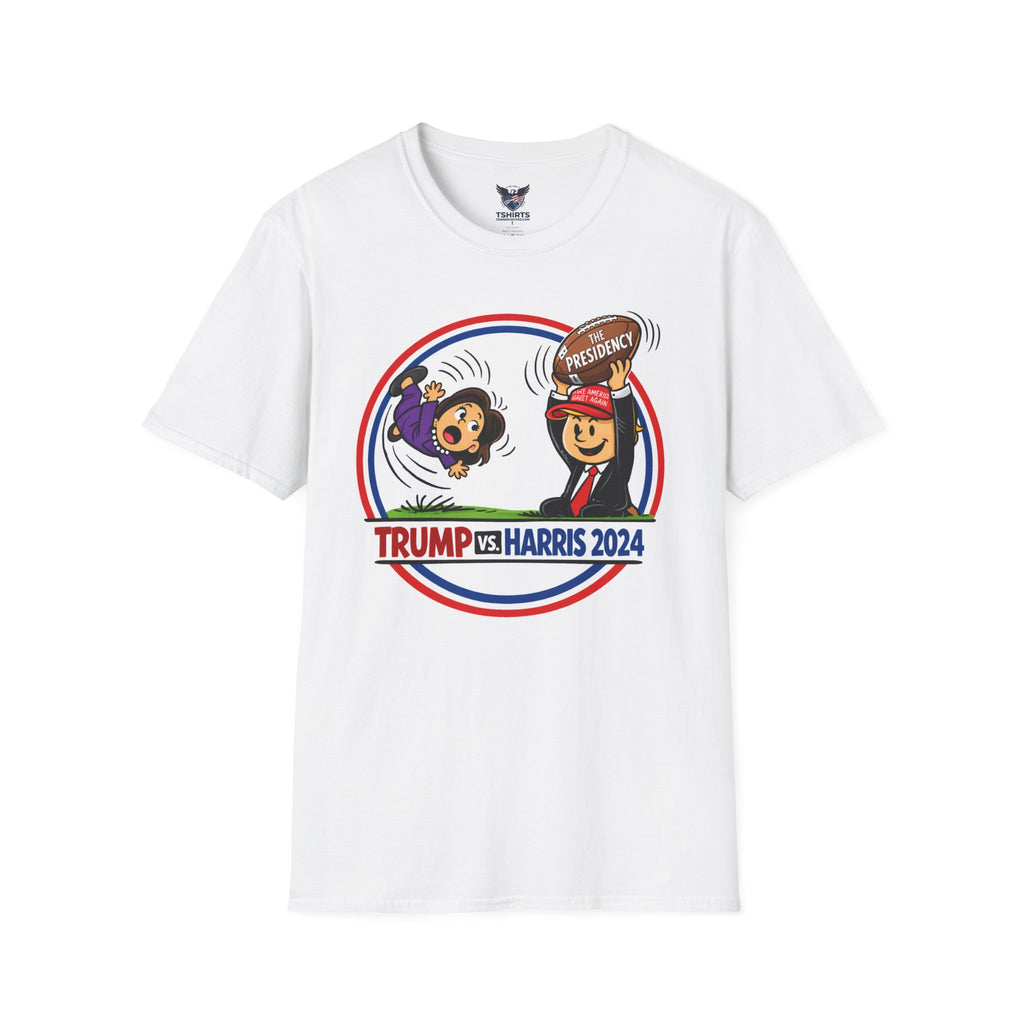 Trump vs Harris 2024 Pulling the Presidency Away from Kamala T-shirt