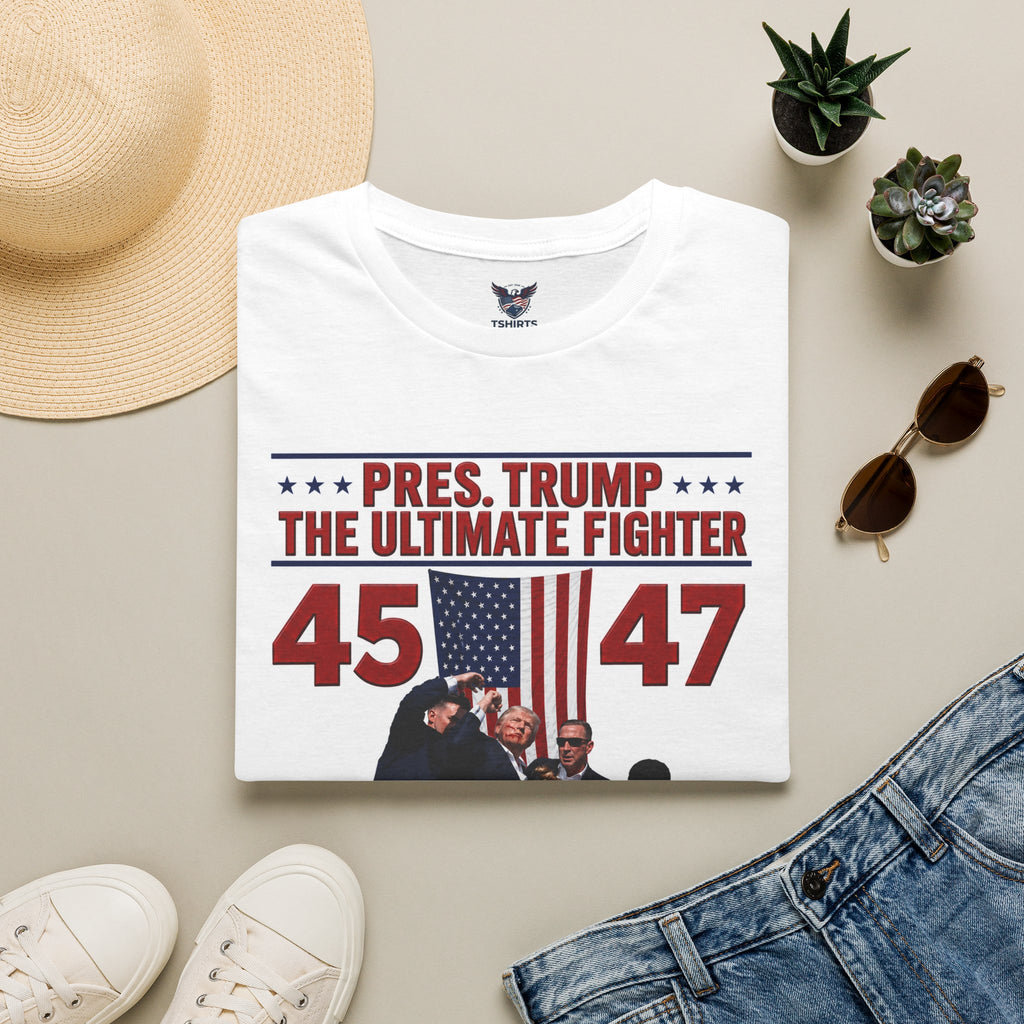 45/47 'The Ultimate Fighter' Political T‑Shirt