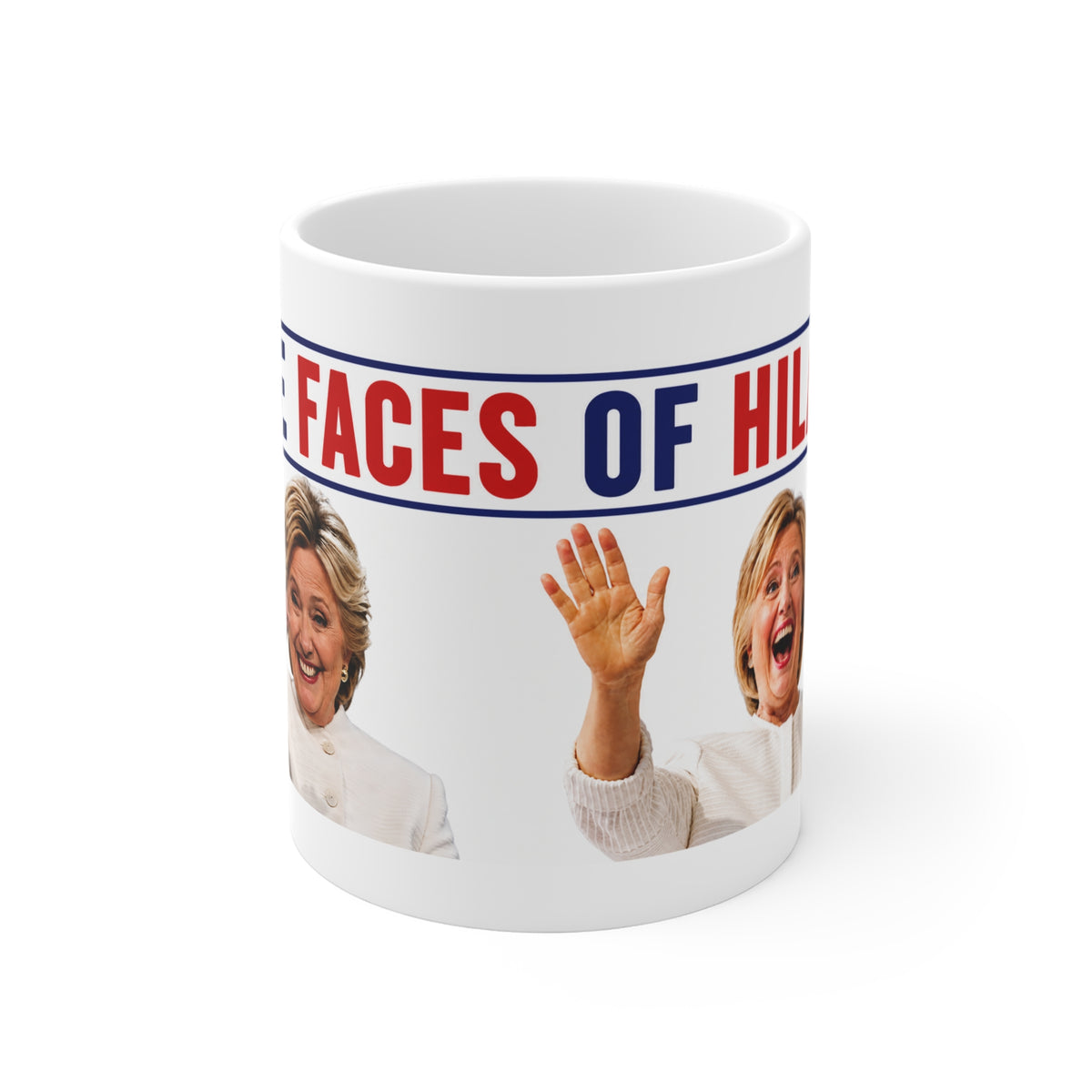 Funny Hillary Clinton Novelty Coffee Mug – Satirical Political Parody Ceramic Cup & Election Souvenir Drinkware