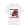 TRUMP CONSERVATIVE MAGA REPUBLICAN Liberal China Doll  T-Shirt | Political Satire Tee