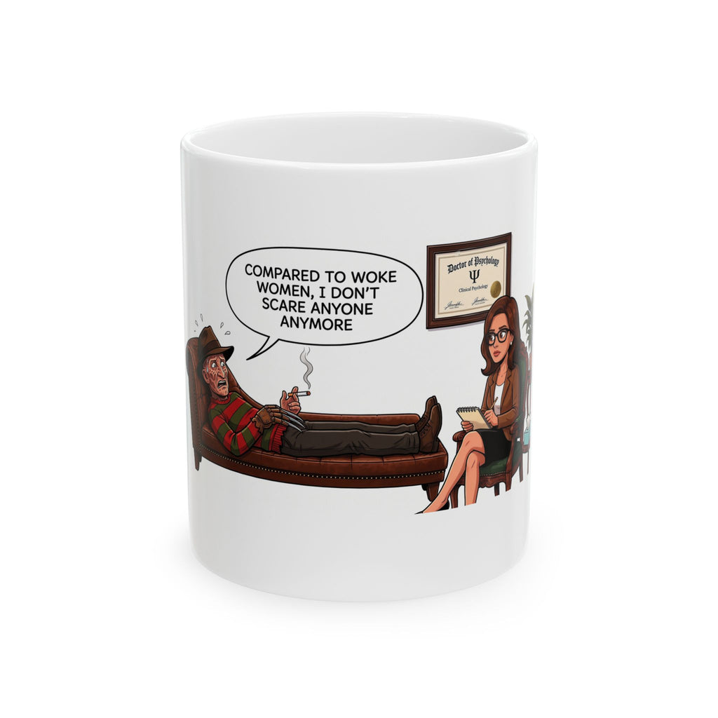 Freddy Fears Woke Women  Therapy Season  I Don’t Scare Anyone Anymore' Cartoon