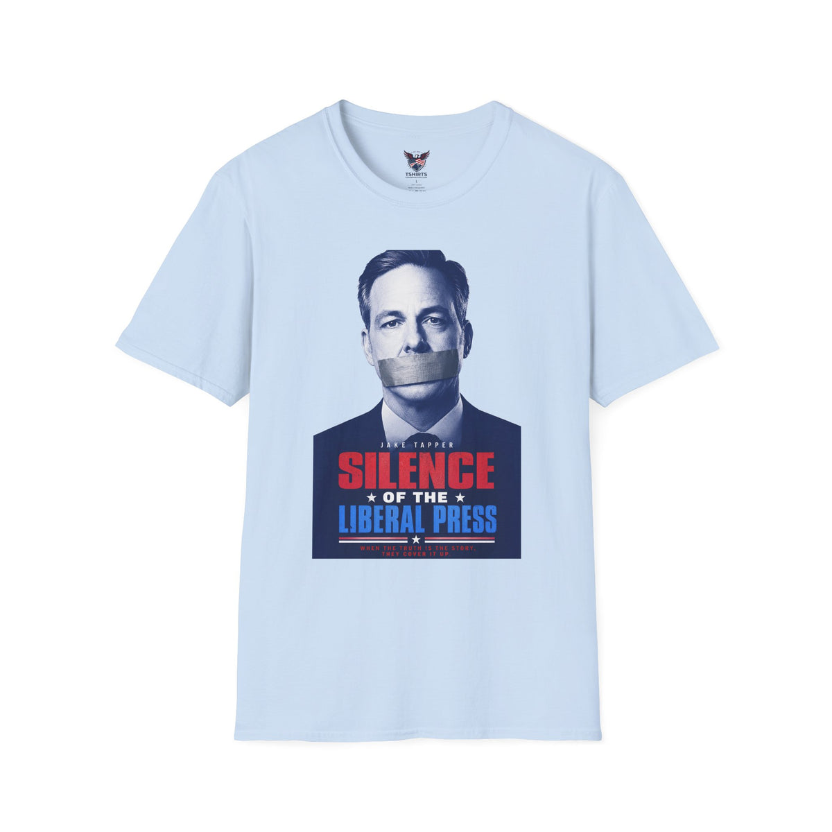 Unapologetic Free Speech Anti-Media Conservative Graphic Tee – Patriotic Right-Wing Freedom T-Shirt