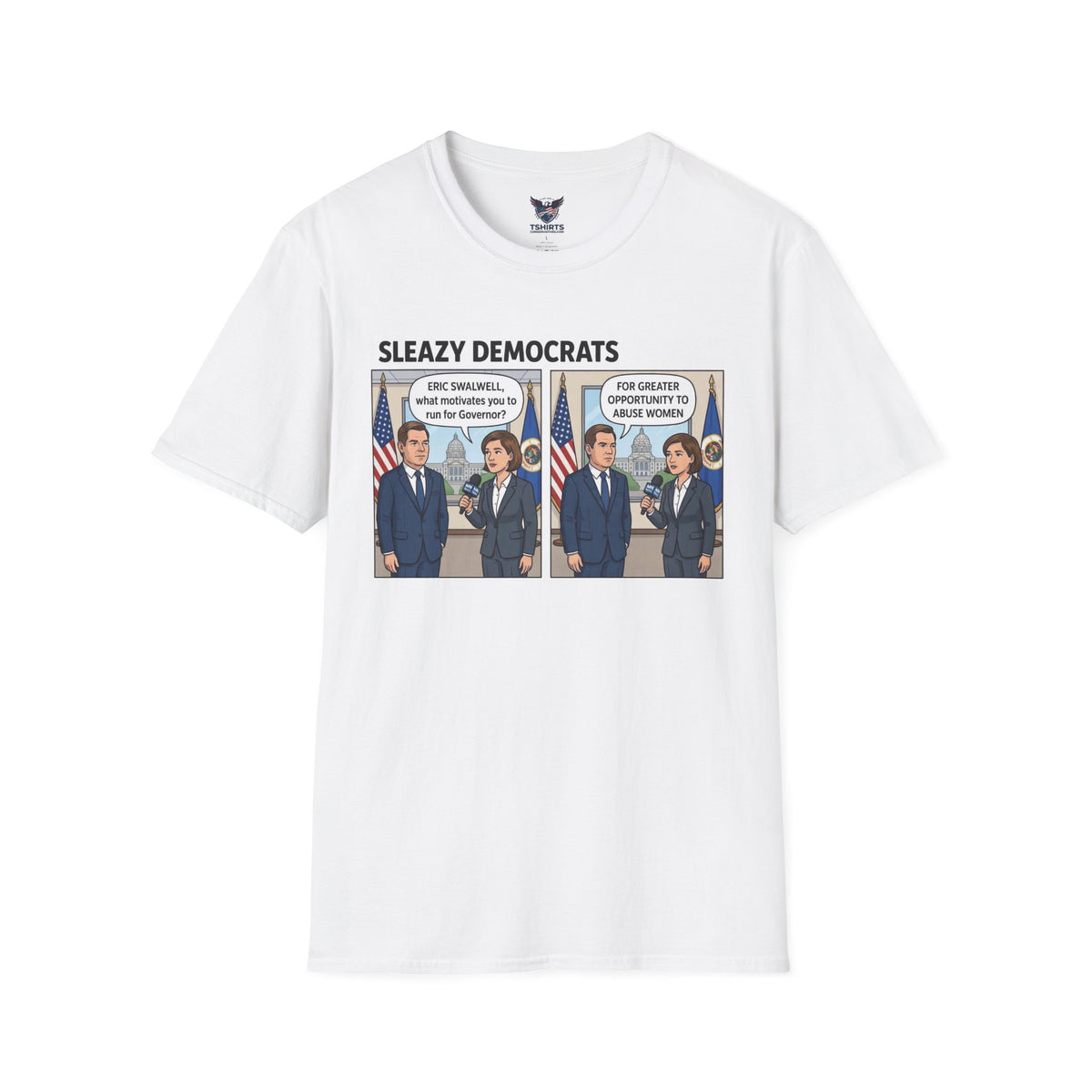 "Trump Patriot Shirt | America First T-Shirt | Conservative Republican Apparel | God Family Country Tee" |