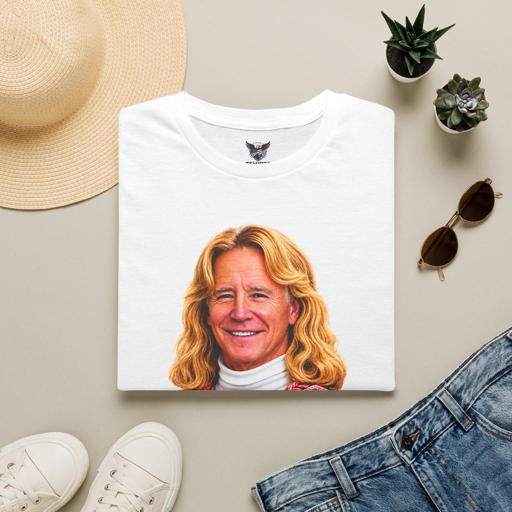 Portrait Graphic T-Shirt — 'Joe Biden Ridgemont High' Vintage-Style Tee