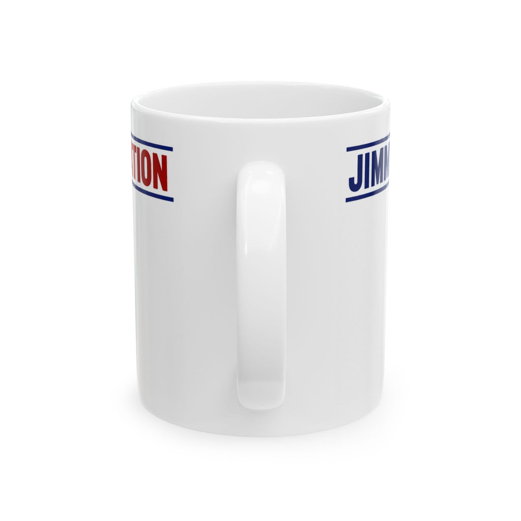 Crybaby Jimmy Kimmel Baby Carriage Political Satire Funny Coffee Mug