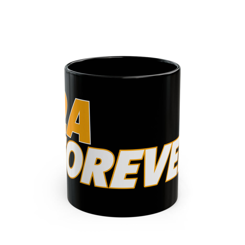 2ND AMENDMENT MUG Forever Black Mug — Bold Retro Lettering Coffee Cup (11oz, 15oz)