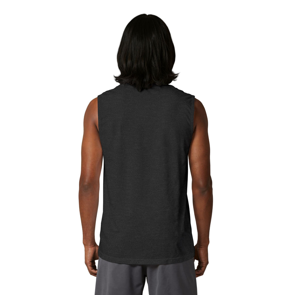 MAGA Muscle Tank Top — Minimal Patriotic Logo Sleeveless Tee - The Conservative Brand