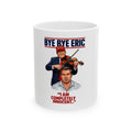 Bye Bye Eric Swalwell Trump Violinist illustration Mug | "I Am Completely Innocent" quote