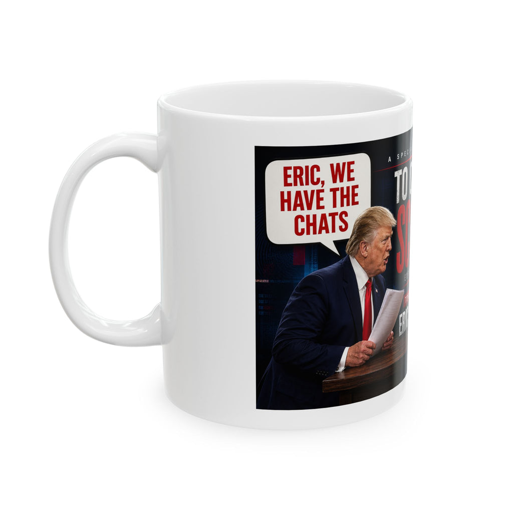 Trump: To Catch a Scumbag Satire mug | Political satire ceramic mug