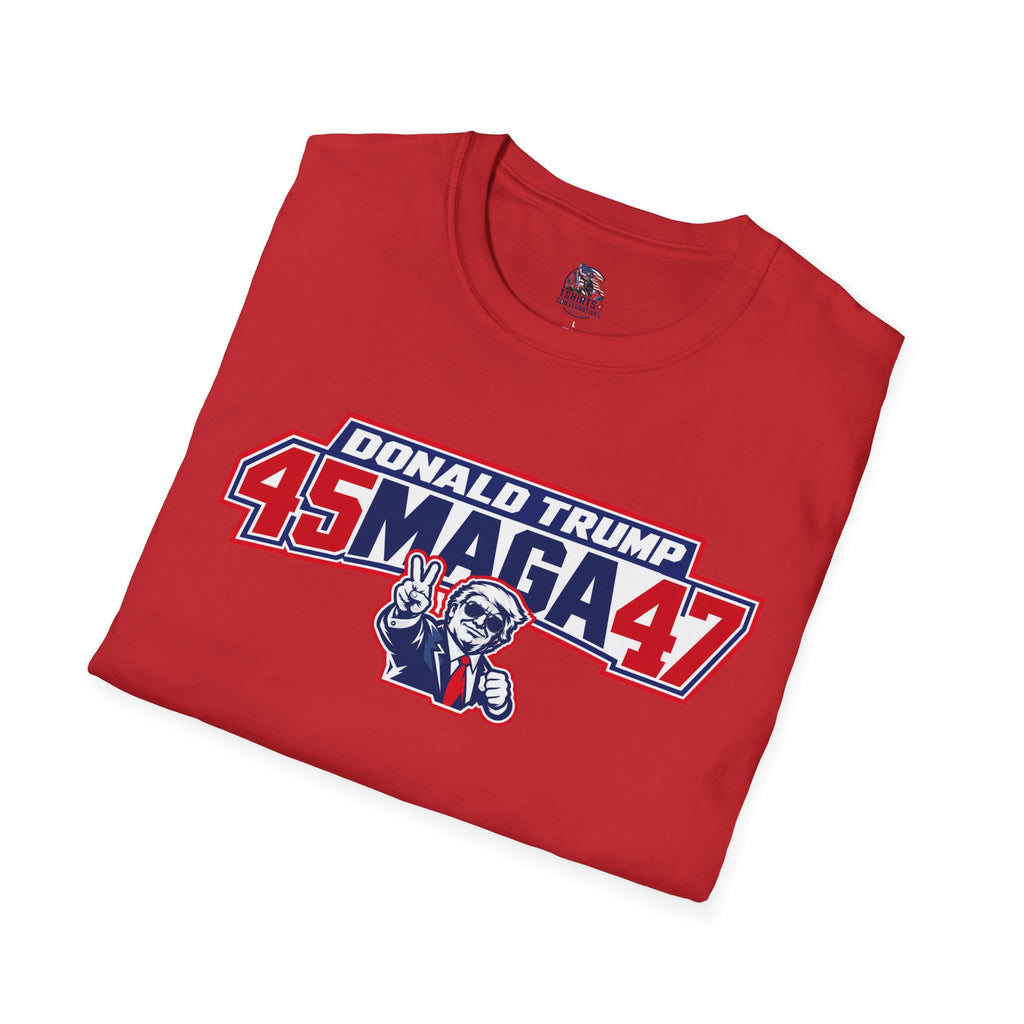 Donald Trump Maga 45–47 Patriotic Political T-Shirt