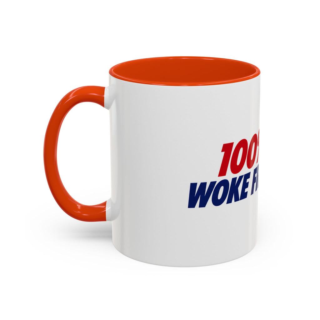100% Woke Free Donald Trump Uncle Sam Ceramic Coffee Mug