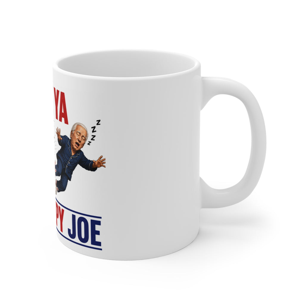 Trump See Ya "Sleepy Joe" Biden Mug | Political Satire Coffee Cup