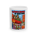 The People’s Republic of New York Ceramic Mug – Political Satire Coffee Cup (11oz/15oz)