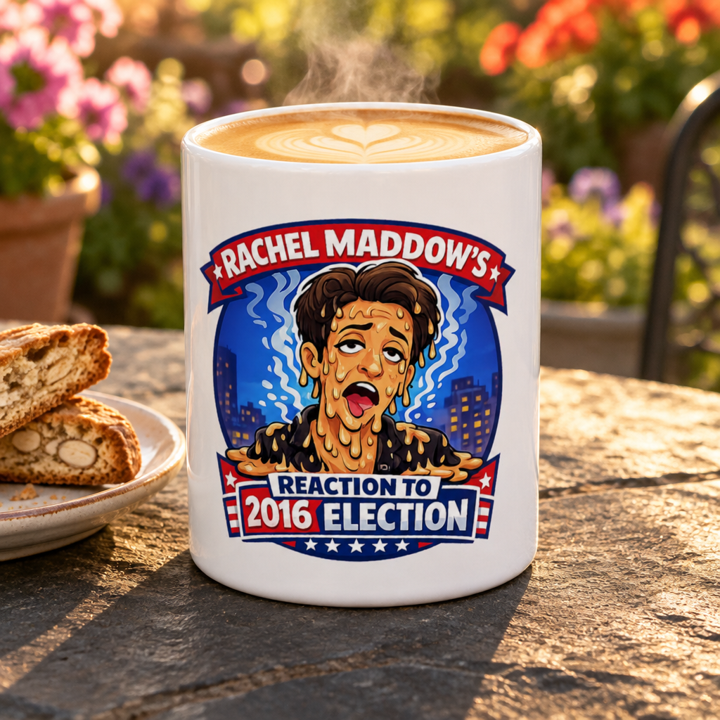 Rachel Maddow Reaction to 2016 Election Ceramic Mug