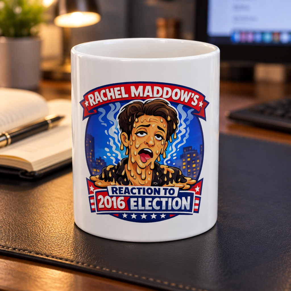 Rachel Maddow Reaction to 2016 Election Ceramic Mug