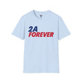 Red/Blue 2A Forever Bold Typography Patriotic Second Amendment Men's Cotton Tee