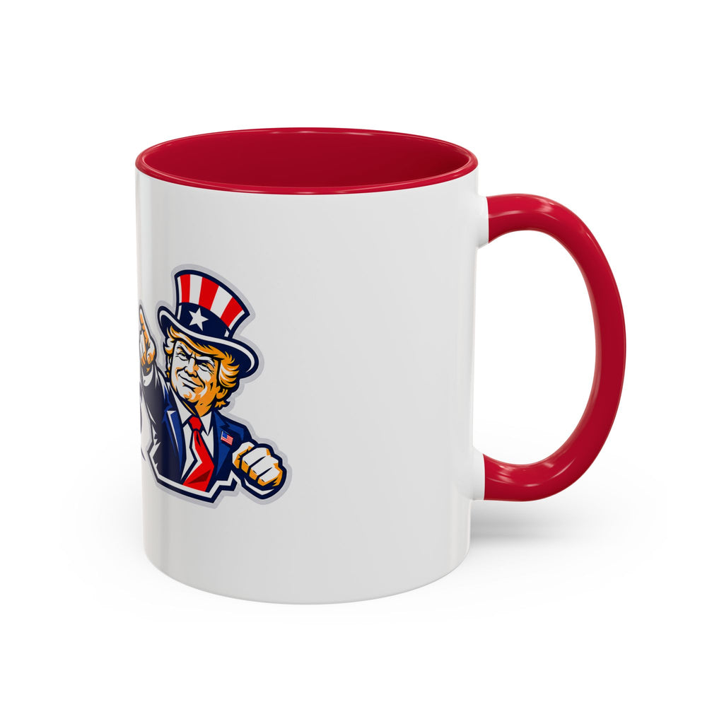 Donald Trump "No Bad Hombres" Uncle Sam Ceramic Coffee Mug