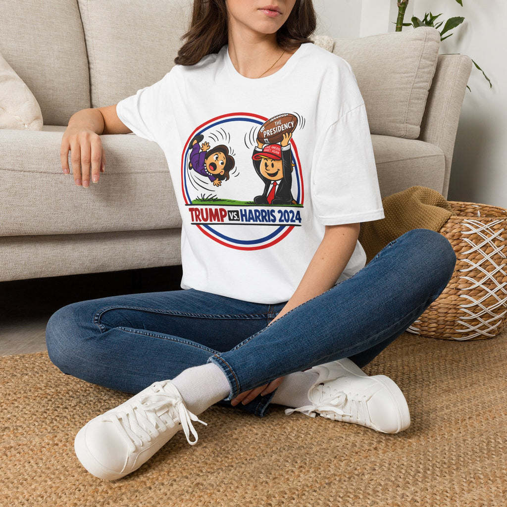 Trump vs Harris 2024 Pulling the Presidency Away from Kamala T-shirt