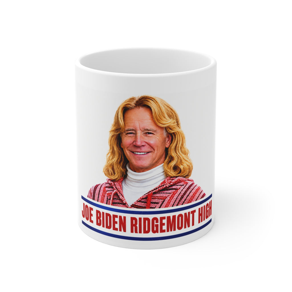Joe "Fast Times"Biden Political Campaign Mug — "Joe Biden Ridgemont High" Novelty Coffee Cup