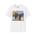 "Trump Patriot Shirt | America First T-Shirt | Conservative Republican Apparel | God Family Country Tee" | anti-woke tshirt | Life in a Democrat Run City T-Shirt | Political Satire, Protest Sign...