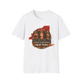 "Trump Patriot Shirt | America First T-Shirt | Conservative Republican Apparel | God Family Country Tee" | anti-woke tshirt | Unisex Softstyle T-Shirt