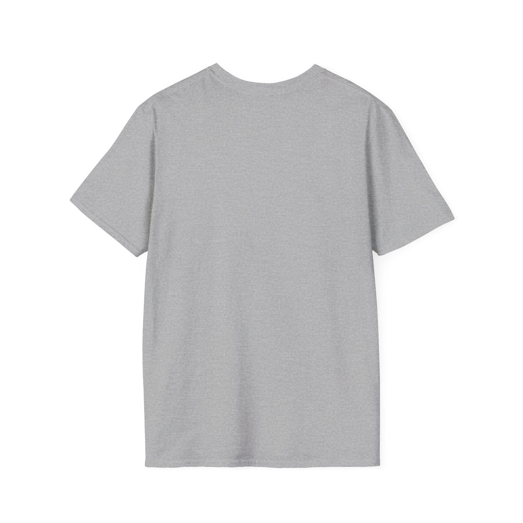 Sport Grey Trump Head graphic T-Shirt | Colorful dancing cartoon presidents