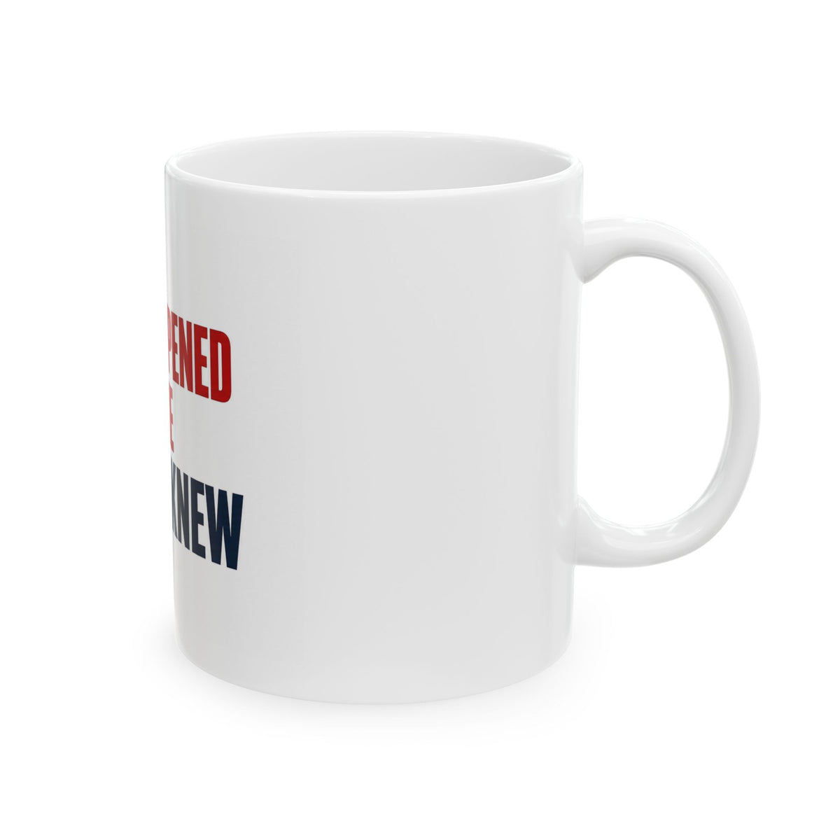 Disney Mug — "What Happened to the Disney I Knew" Ceramic Coffee Cup (11oz, 15oz)