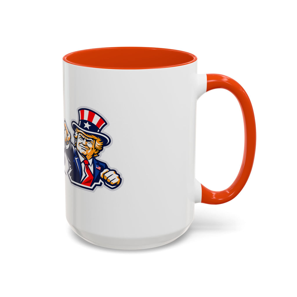 Donald Trump "No Bad Hombres" Uncle Sam Ceramic Coffee Mug