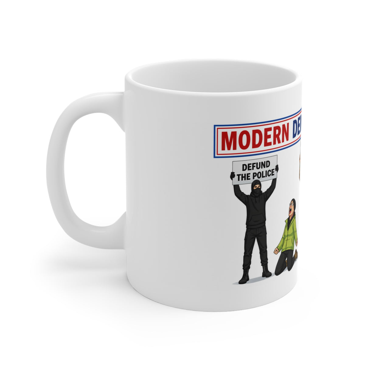 Patriotic Republican & Conservative Political Novelty Ceramic Coffee Mug – Funny Right-Wing Sarcastic Morning Tea Cup
