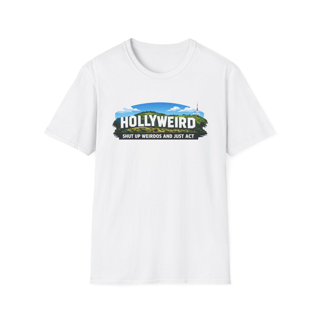 "Trump Patriot Shirt | America First T-Shirt | Conservative Republican Apparel | God Family Country Tee" | anti-woke tshirt | Hollyweird Hollywood Sign T-Shirt | 'Shut Up Weirdos and Just Act' Graphic...