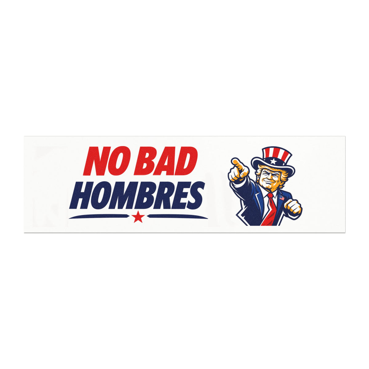 Trump Car Magnet | Patriotic Uncle Sam Graphic