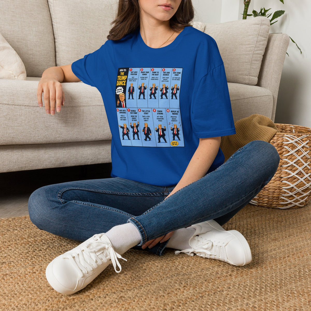 T-Shirt — "How to: The Trump Dance" Step-by-Step Graphic Tee