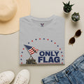 T-Shirt — "Only Flag" Patriotic American Flag Shirt