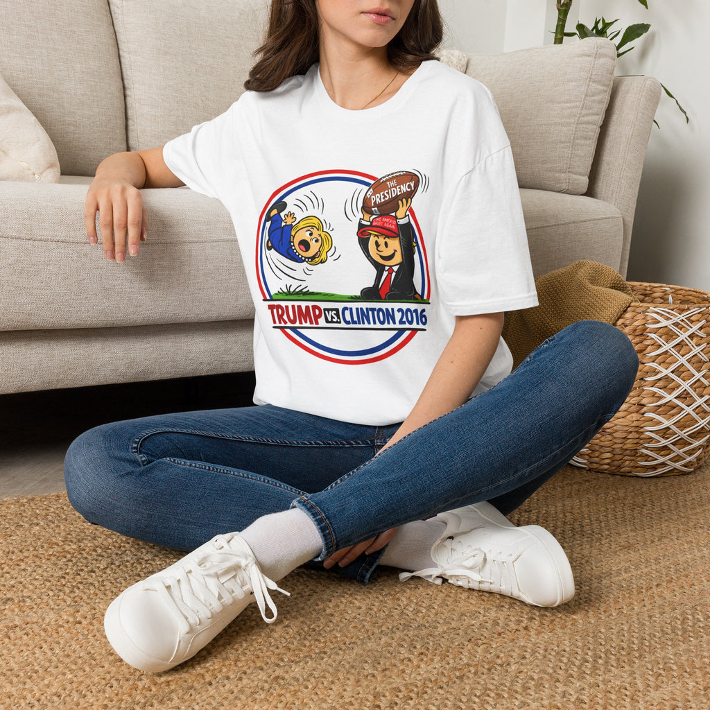 Political T-Shirt — 'The Presidency' Trump vs Clinton 2016 Retro Campaign Tee