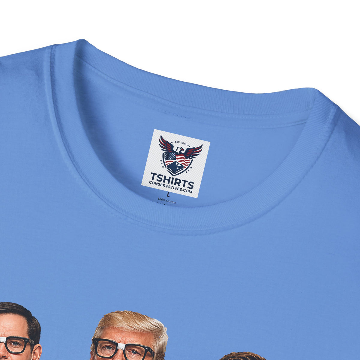 MAGA Brothers T-Shirt — Rubio, Trump, Vance Hanson Brothers Patriotic Hockey Jersey Graphic Tee