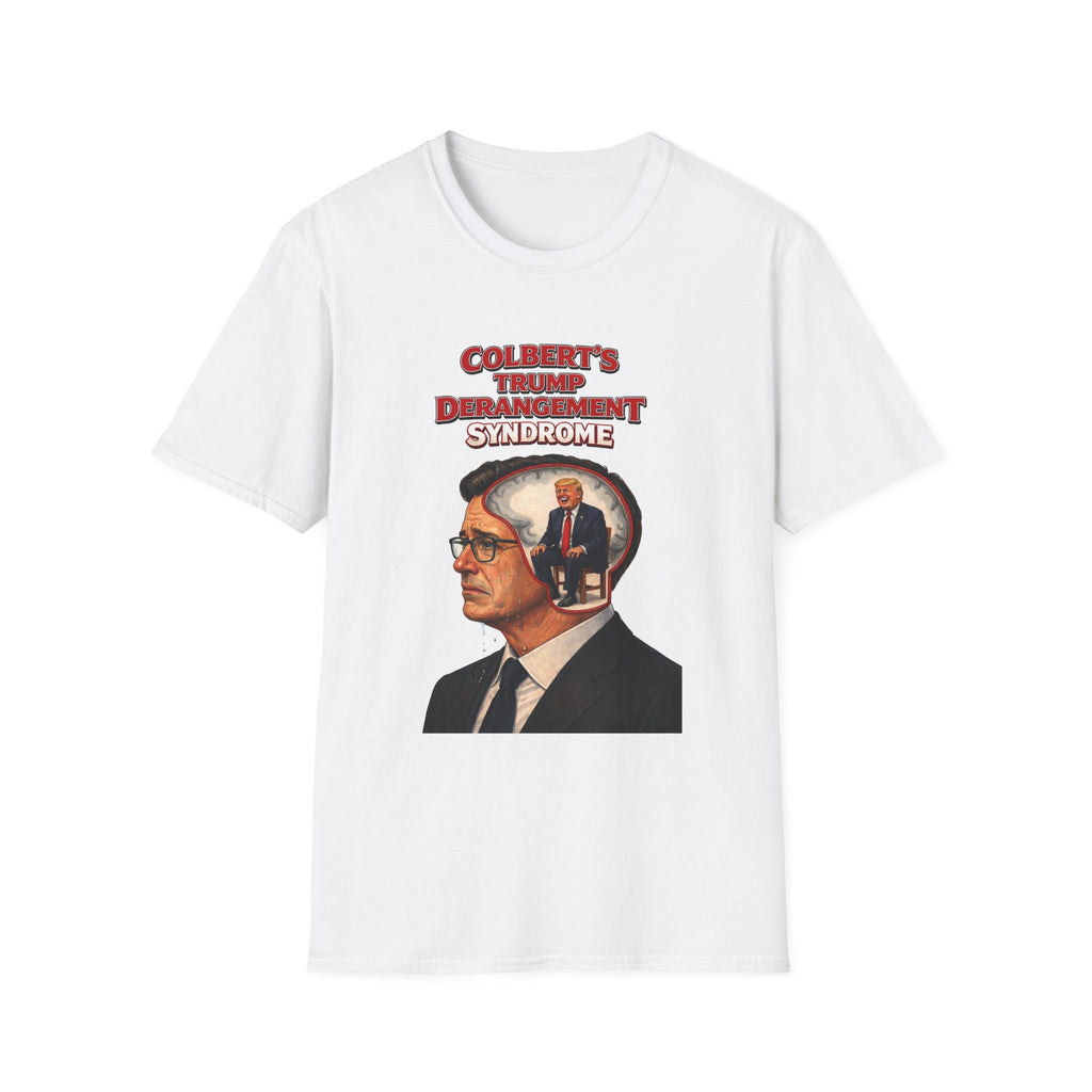 "Trump Patriot Shirt | America First T-Shirt | Conservative Republican Apparel | God Family Country Tee" | anti-woke tshirt | Colbert's Trump Derangement Syndrome T-Shirt | Political Satire Tee