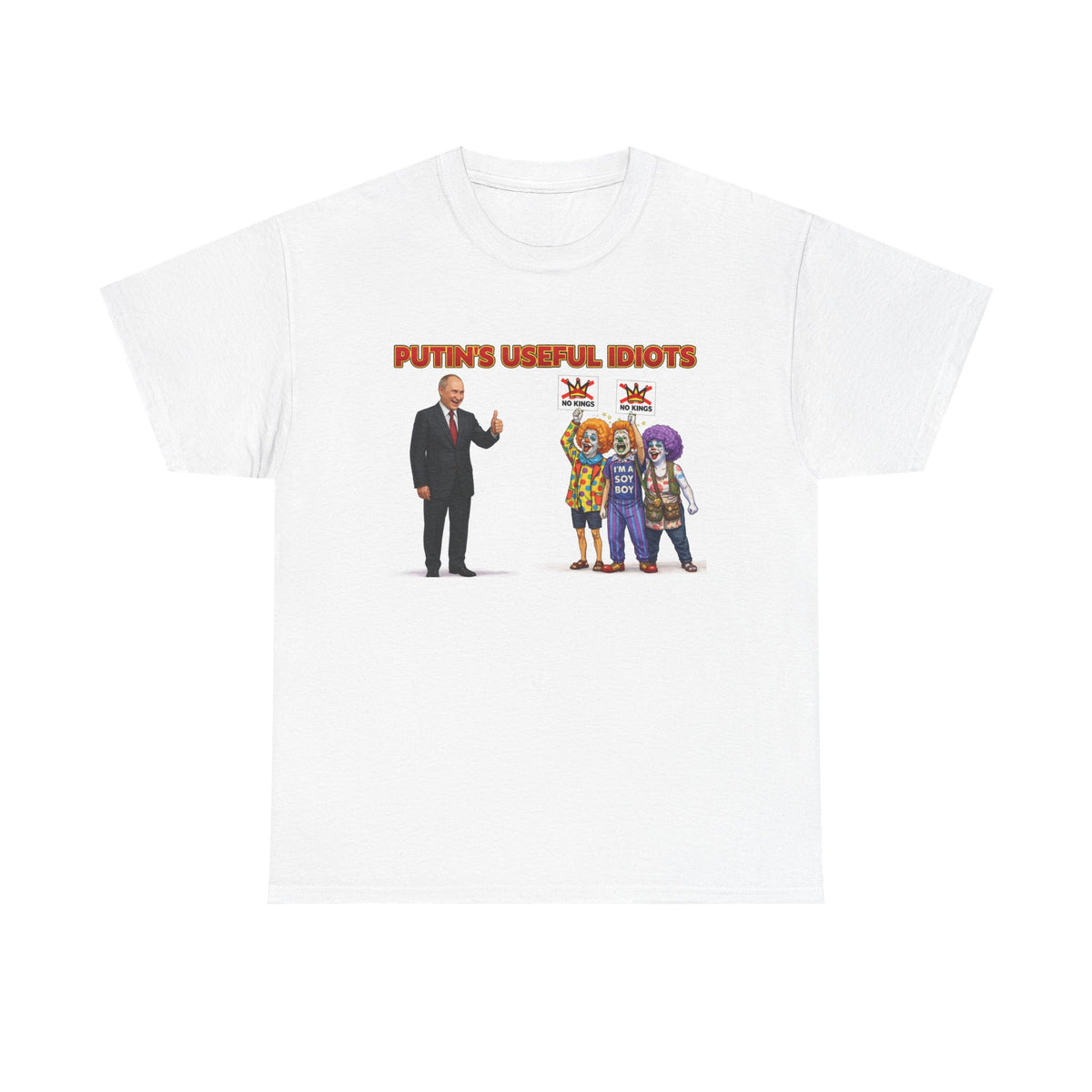 "Trump Patriot Shirt | America First T-Shirt | Conservative Republican Apparel | God Family Country Tee" | anti-woke tshirt | Putin's Useful Idiots Tee | Political Satire Shirt
