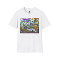 "Trump Patriot Shirt | America First T-Shirt | Conservative Republican Apparel | God Family Country Tee" | New York City Skyline Collage T-Shirt | NYC Landmarks Graphic Tee