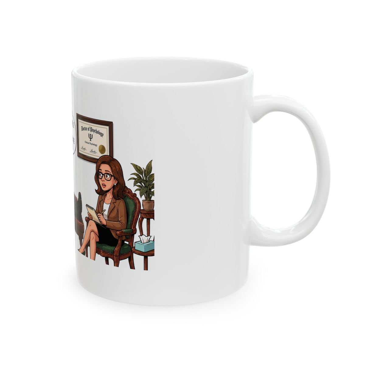 Ceramic Mug — "I've Seen Some Terrible Things in War, But Nothing Could Prepare Me for a Woke Wife" Military Humor Coffee Mug