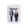 Political Cartoon 'Incompetent Crazy Joe Biden' Mug | Satirical Novelty Coffee Cup