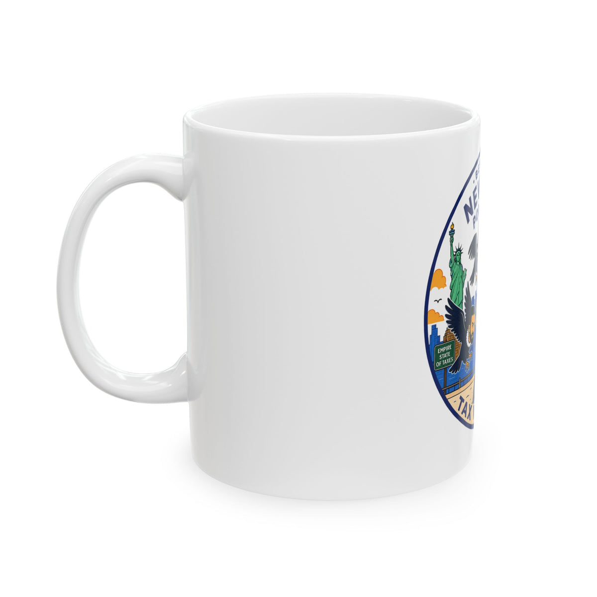 Beware of New York Politicians  Mug | Political Satire Ceramic Mug