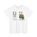 "Trump Patriot Shirt | America First T-Shirt | Conservative Republican Apparel | God Family Country Tee" | anti-woke tshirt | Protest Cartoon Characters T-Shirt | Funny Sign Holding Illustration