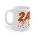2A Forever Mug — 11oz Bold Orange Second Amendment Coffee Cup