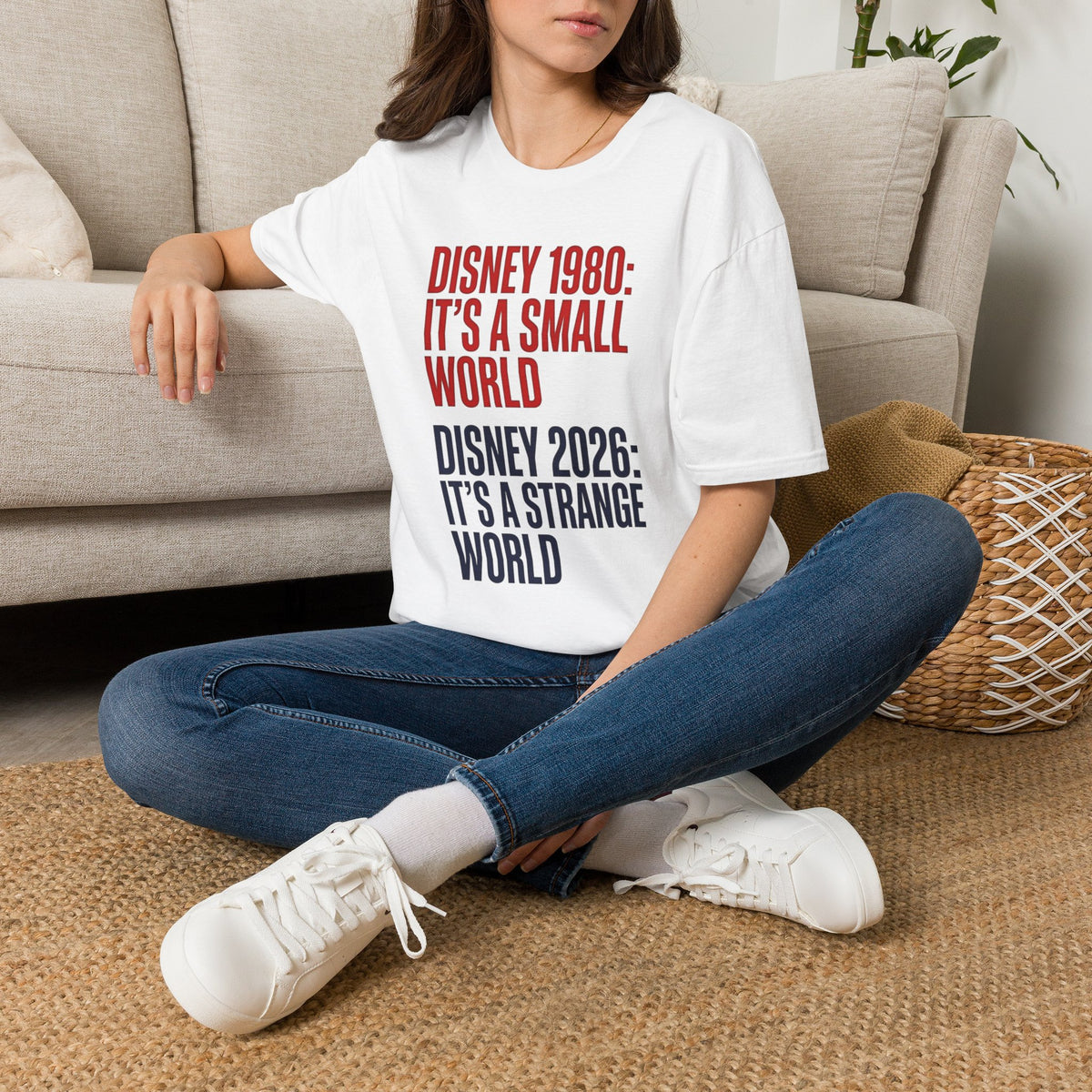 "Trump Patriot Shirt | America First T-Shirt | Conservative Republican Apparel | God Family Country Tee" | anti-woke tshirt | Disney 1980/2026 Typography T-Shirt | It's a Small World vs It's a Strange...