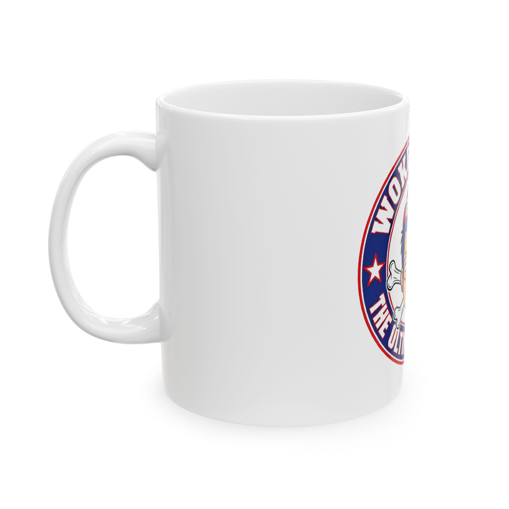 ‘Woke Women The Ultimate Poison’ Ceramic Mug — Funny Political Satire Coffee Cup