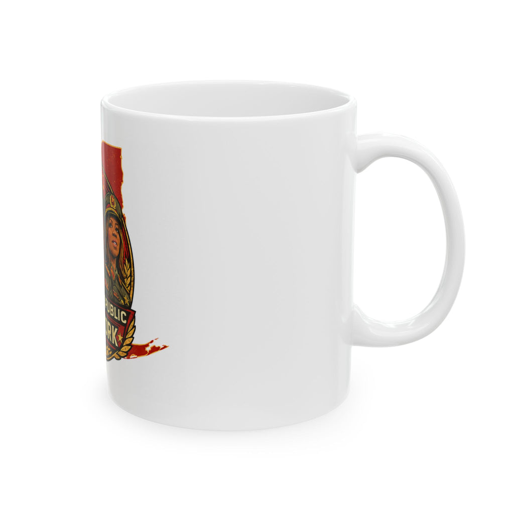 People's Republic of New York Political Satire Coffee Mug – Funny NYC Government Parody Ceramic Teacup, Novelty Election Humor Gift
