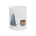 Ceramic Mug — American Women "Expectation vs Reality" Funny Real Estate Coffee Cup