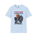 Patriotic Trump Drain The Swamp Vintage Graphic T-Shirt