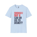 Funny Conservative Inflation & Anti-Disney Meme Political Satire Graphic T-Shirt